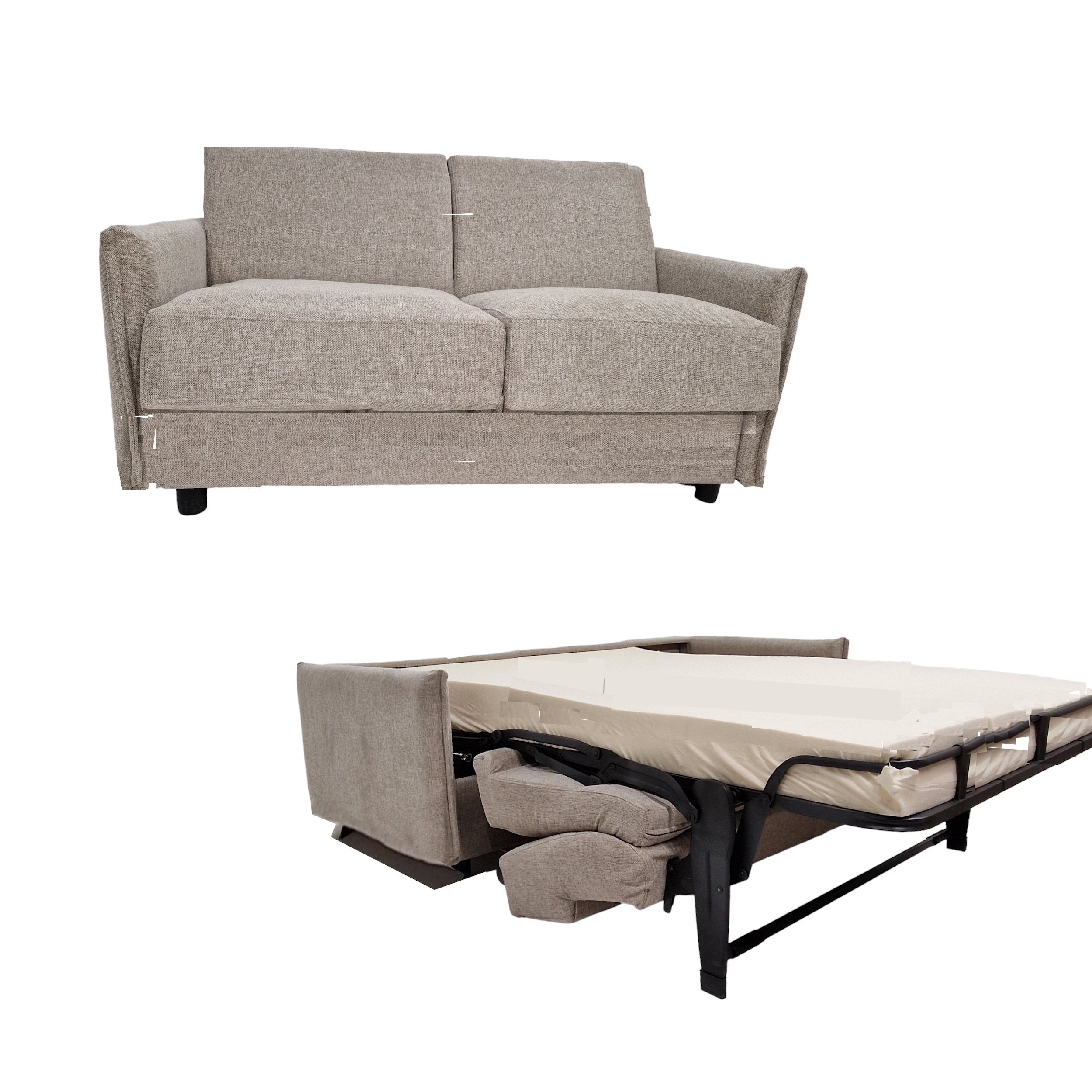 Bestekille sovesofa 115 seng med 17 cm tyck pocket spring madras