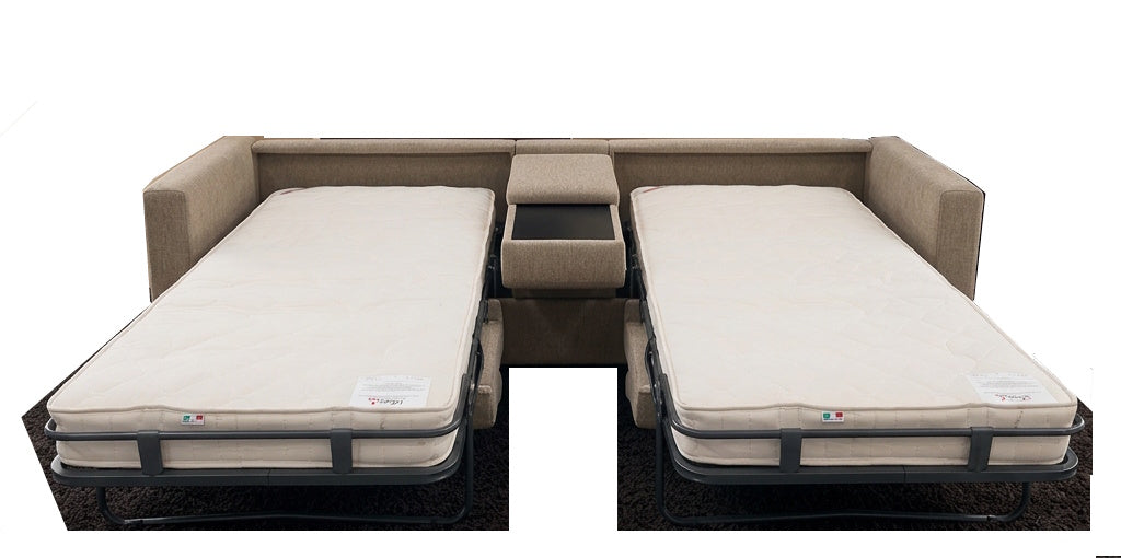 Spjutstorpssoffan sovesofa med to separate senge